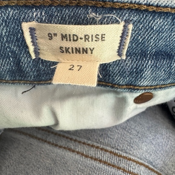 Madewell Mid Rise Skinny Jeans - Picture 11 of 12